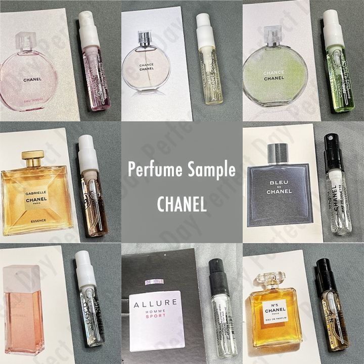 Hot Sales】 「Perfume Sample」Chanel Perfume Collection 13 Scent Available  1.5ML/2ML