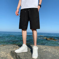 Men Summer Cool Down Shorts Ice Silk Shorts air-conditioning Casual Loose quick-drying Shorts five-point Pants mens Sweatpants