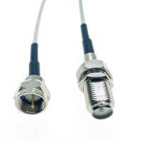 Cable RG316 F Male to F female Jack Bulkhead 50 Ohm RF Coax Extension Cable Pigtail Coaxial Jumper Cord Wholesales