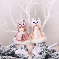 Cute Angel Dolls Xmas Tree Pendant Christmas Doll Ornament Merry Christmas Decorations for Home Noel Natal New Year 2023 Gift