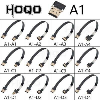 【ยืดหยุ่น】 A1อัลตร้าบางแบน Fpv สาย HDMI เข้ากันได้ที่มีความยืดหยุ่นมินิ Hdmi เพื่อไมโคร Hdmi ริบบิ้นลวด30เซนติเมตรสั้น Fpc Ffc