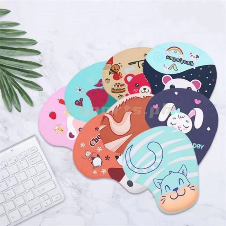 （NEW） High Quality Cute Mouse Pad Nonslip Silicone Mice Mat PC Computer ...