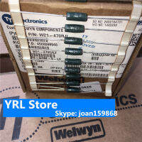 FOR10PCS สำหรับ470R 3W Welwyn W21 3W 470 Ω 5 นำเข้า British Welwyn Resistor 100 ใหม่