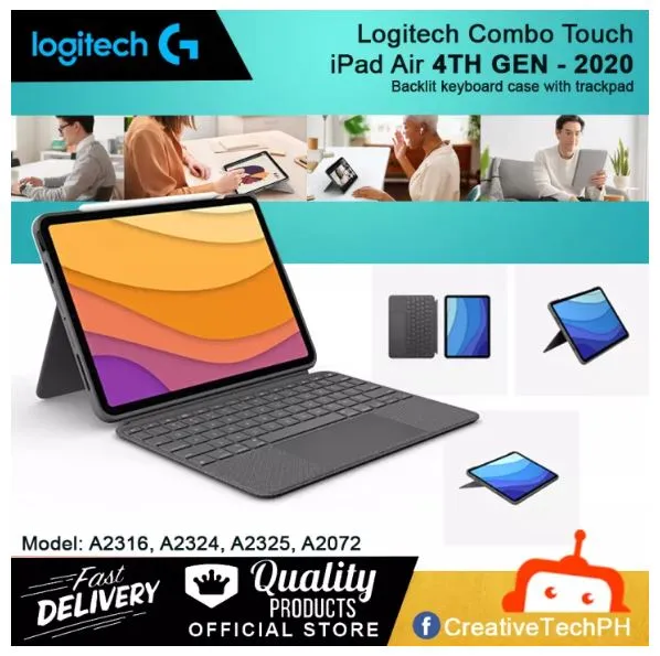 logitech combo touch ipad air 4 купить