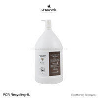 วันเวิร์ค คอนดิชันนิ่ง แชมพู พีซีอาร์ รีไซคลิง 4 ลิตร Onework Conditioning Shampoo PCR Recycling Collection 4 L.