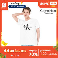 Calvin Klein เสื้อยืดผู้ชาย รุ่น J320770 YAF - สีขาว