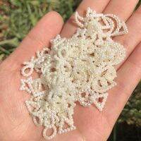 【YF】✆▽▣  100/200pcs/pack Color 12x12mm Hollow Loose Beads Garment Crafts