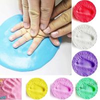 【Ready Stock】 ♕▩ C30 20g/ Pack DIY Baby Hand Foot Ink Pad Toy/ Baby Care Non-toxic Clay Toy/ Parent-child Hand Fingerprint Casting Kit/ Baby Hand Print Mold Memorial Gift