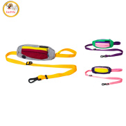 Premium Dog Leash Adjustable Length Handle Bungee Leash With Pouch For