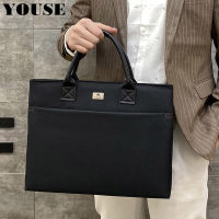 Mens Bag Leather Handbag 2021 Organizer Folder for Luxury Briefcases Travel Suitcase Laptop Documents Wallet Travel Business