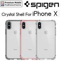 Spigen iPhone X Case Crystal Shell เคสบาง หลังใส และ กันกระแทก  สัมผัสดีมากครับ ของแท้แน่นอน คร้าบ