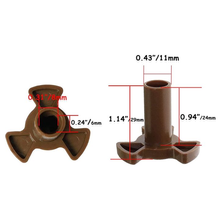microwave-turntable-coupler-microwave-oven-roller-guide-support-microwave-oven-rotary-core-coupling-replacement-parts