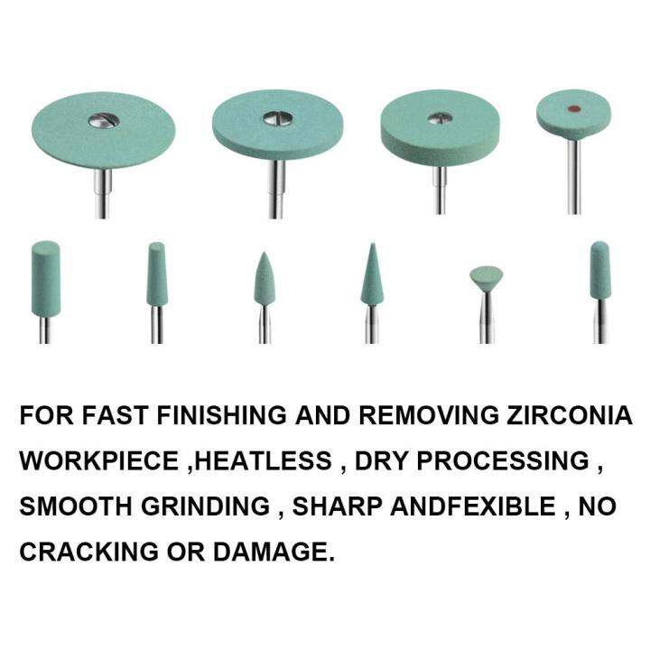 Dental Ceramic Diamond Stone Grinding Set for Precise Crown Polishing