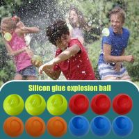 12pcs Portable Water Fight Splash Ball Toy Party Multiplayer Chase Interactive Game Self Enclosed Self Sealing Toys Balloons