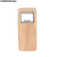 （A HOT）ที่เปิดขวดแฟชั่น Simple Jar Bottle WrenchWood Multifunction Square Shaped Can OpenerTool HOT!