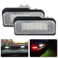 โคมไฟป้ายทะเบียนรถรถสำหรับ Mercedes Benz W203 W211 W219 R171 LED