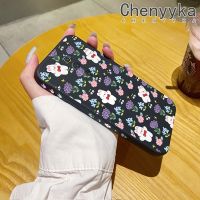 เคส Chenyyka สำหรับ Xiaomi 9T Pro Redmi K20 Pro เคสโทรศัพท์ดีไซน์ใหม่บางสร้างสรรค์ลายกระต่ายดอกไม้เคสป้องกันขอบสี่เหลี่ยมเคสนิ่มเคสปลอกซิลิโคนกันกระแทก