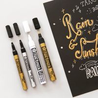 Golden Liquid Chrome Marker Set 07/10/20mm Art Liquid Fade-proof Metal Mirror Chrome Markers Craftwork Pen Accessories