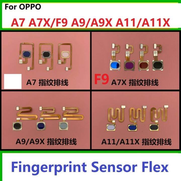 For OPPO A7 A7X A8 F9 A9 A9X A11 A11X Touch ID Home Button Key