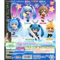 Hatsune Miku Swing The latest “Snow Miku 2017 Gashapon กาชาปอง พวงกุญแจการ์ตูน Project DIVA งานลิขสิทธิ์แท้ Bandai