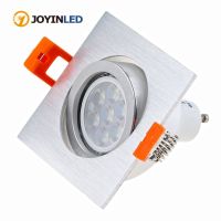 【CW】 2pcs  Down Adjustable Frame Recessed for GU10 MR16 Led Spotlights Cutout 65MM Fittings