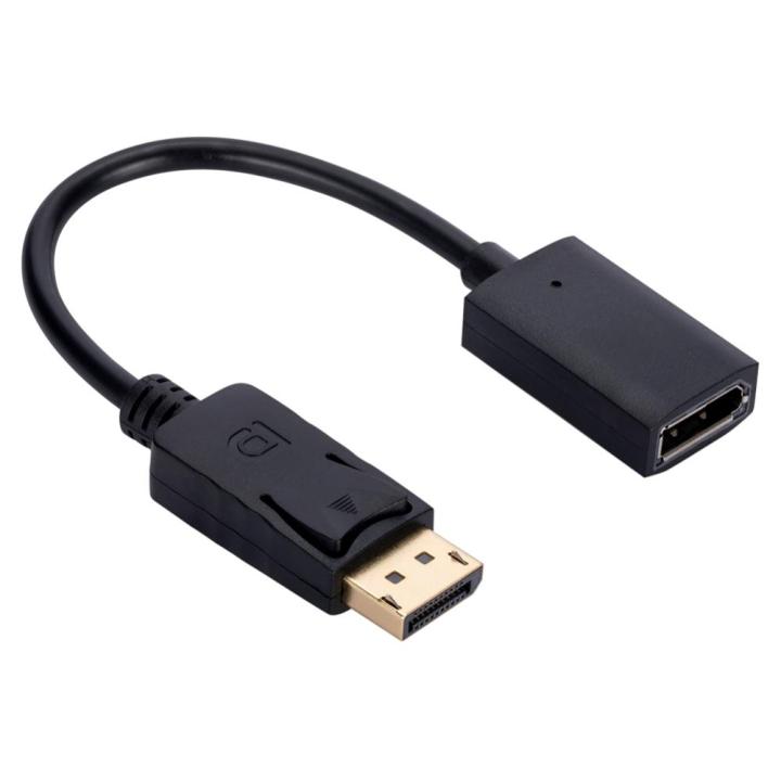 dp-สายแปลง-mini-dp-เป็น-hdmi-อุปกรณ์แปลงสัญญาณที่เข้ากันได้กับ-dp-v1-2การแลกเปลี่ยนแบบร้อนไม่จำเป็นต้องใช้อุปกรณ์แหล่งจ่ายไฟภายนอกสำหรับพีซี