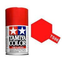 Tamiya Spray Color สีสเปร์ยทามิย่า TS-86 BRILLIANT RED 100ML