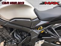 ครอบข้างเบาะ CBR650R CB650R 2019-2020 JMAX ตรงรุ่น ลายฟิล์มคาร์บอน 6D