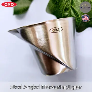 OXO SteeL Angled Measuring Jigger & SteeL Double Jigger