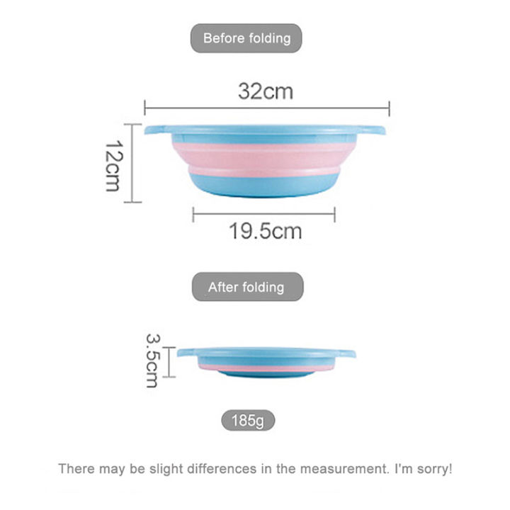 กะละมังพับได้-กะละมังพกพา-กะละมังขนาดเล็ก-กะละมังอเนกประสงค์-กะละมังซิลิโคน-กะละมังพับเก็บได้-กะละมังพับ-silicone-collapsible-basin-abele