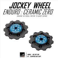 เฟืองตีนผีเซรามิค ENDURO : CERAMIC ZERO JOCKEY WHEEL FOR SHIMANO DERAILLEUR 11 SPEED สีน้ำเงิน