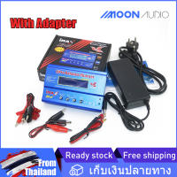 IMAX B6 Lipo NiMH แบตเตอรี่ Li - ion นิซีดี RC ชั่งดิจิตอลชาร์จเครื่องกระตุ้น 80 วัตต์ พร้อมอะแดปเตอร์Ac/dc แบตเตอรี่คงเหลือดิจิตอลชาร์จ discharger