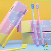 Harper สีพาสเทล แปรงสีฟัน  สไตล์ญี่ปุ่น สวย น่ารัก น่าใช้  พร้อมส่ง ราคาต่อ ชิ้น  Ice cream toothbrush