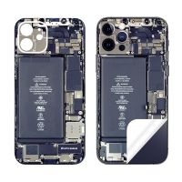 สติกเกอร์ฟิล์มติดด้านหลังโทรศัพท์มือถือ สําหรับ iPhone 11 12 13 14 Pro Max SE X XS XR 6 6S 7 8 Plus