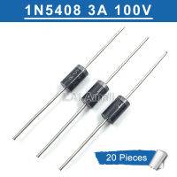 20pcs IN5408 1N5408 DO-27 3A 1000V Rectifier Diode New original