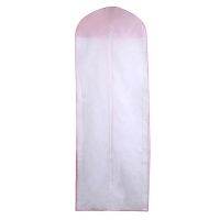 Storage Dustproof Breathable Wedding Prom Dress Gown Garment Clothes Cover Bag Bridal Gown Long Clothes Protector Case Wardrobe Organisers