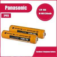 ของเล่นเมาส์ไร้สายแป้นพิมพ์ไร้สายแบตเตอรี่โทรศัพท์แบบไร้สายจาก Panasonic Ni-MH 1.2V 630Mah เชื่อถือได้ AAA 1 2ชิ้น/ล็อต