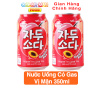 Nước uống soda hàn quốc 350ml có gas chiết xuất từ trái cây tươi gồm vị - ảnh sản phẩm 3