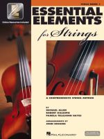 ESSENTIAL ELEMENTS FOR STRINGS – BOOK 1 WITH EEI Viola