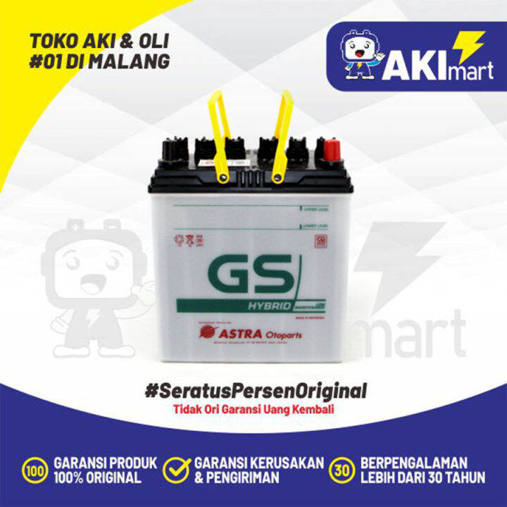AKI MOBIL HONDA JAZZ, ALL NEW JAZZ, FREED, BRIO GS ASTRA HYBRID 34B19L