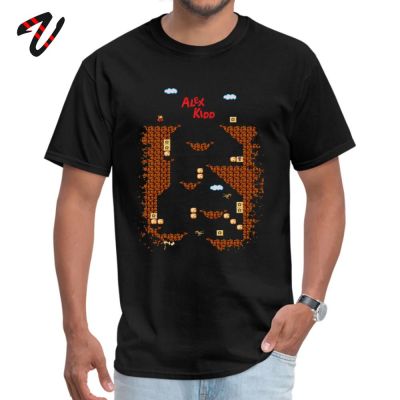 Alex Kidd in Miracle World 2019 Popular Adult Tshirts Round Neck Kazakhstan Sleeve Porg T Shirt Casual Tee Shirts Game T-shirts
