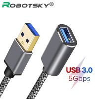 【Free-delivery】 The Power Hub USB 3.0ส่วนต่อขยายสาย USB 3.0ชายกับหญิงขยาย Sync ข้อมูลสายเคเบิ้ลสำหรับพีซีทีวี USB แป้นพิมพ์เครื่องพิมพ์0.5เมตร/1เมตร/2เมตร/3เมตร/5เมตร