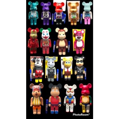 สินค้าขายดี!!! (พร้อมส่ง)แบบิคBearBrick 400 % สูง 28 ซม. (งานจีนครับ) ##ของเล่น ของสะสม โมเดล Kid Toy Model Figure