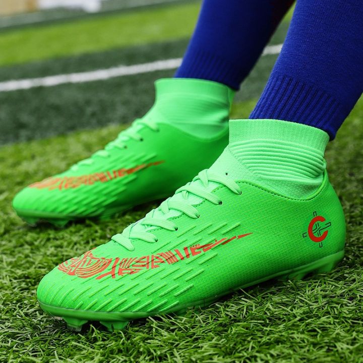 รองเท้าฟุตบอลคุณภาพสูง-size-33-46-fg-c-ronaldo-soccer-shoes-รองเท้าฟุตบอลเด็ก-รองเท้าฟุตบอลสำหรับผู้ใหญ่