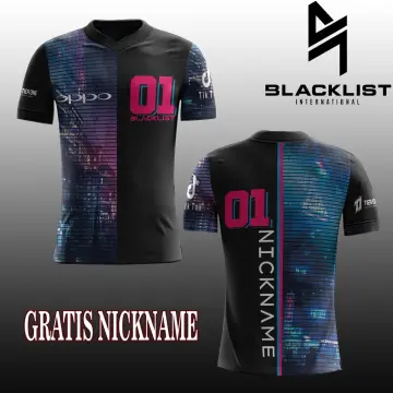 The Newest 2023 BLACKLIST INTERNATIONAL T-Shirt JERSEY S11 2023