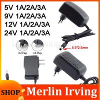 Merlin Irving Shop Ac 110-240V Dc 5V 9V 12V 24V 1A 2A 3A Adapter 12 V Volt Converter Power Supply Charger For Phone Toys Universal