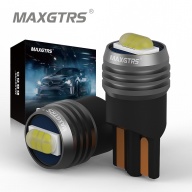 MAXGTRS 2x 194 168 T10 LED W5W Canbus License Plate Bulb 3570S Car thumbnail