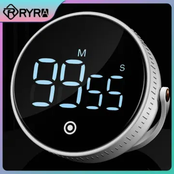 Magnetic Kitchen Led Mute Timer Kitchen Countdown Timer Self Regulated  RotaryTimer Suction Beauty Movement Reminder