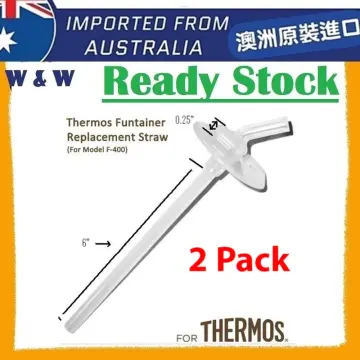 Replacement Straws Set for Thermos Funtainer 12oz Italy