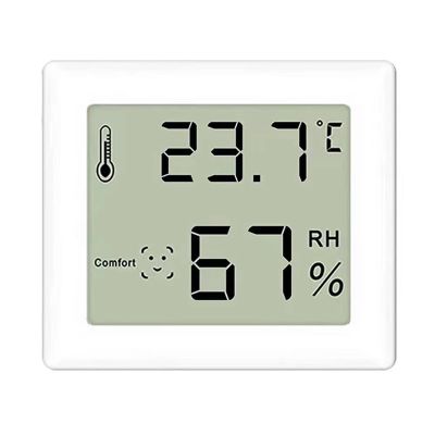 LCD Digital Indoor Electronic Temperature Humidity Meter Sensor Gauge Humidity Monitoring Table